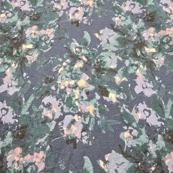 Pact Womens Floral Fit Flare Midi Dress Size L One Shoulder Cottage Romantic Eco - Picture 6 of 16